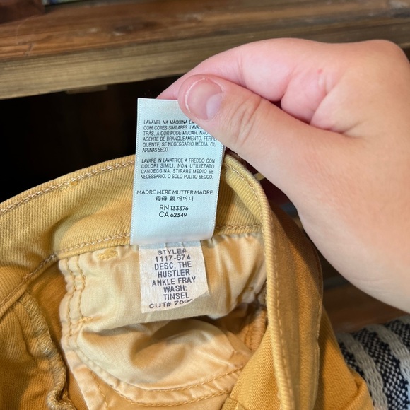 Mother women’s The Hustler ankle fray in second chance size 24 - Picture 12 of 15